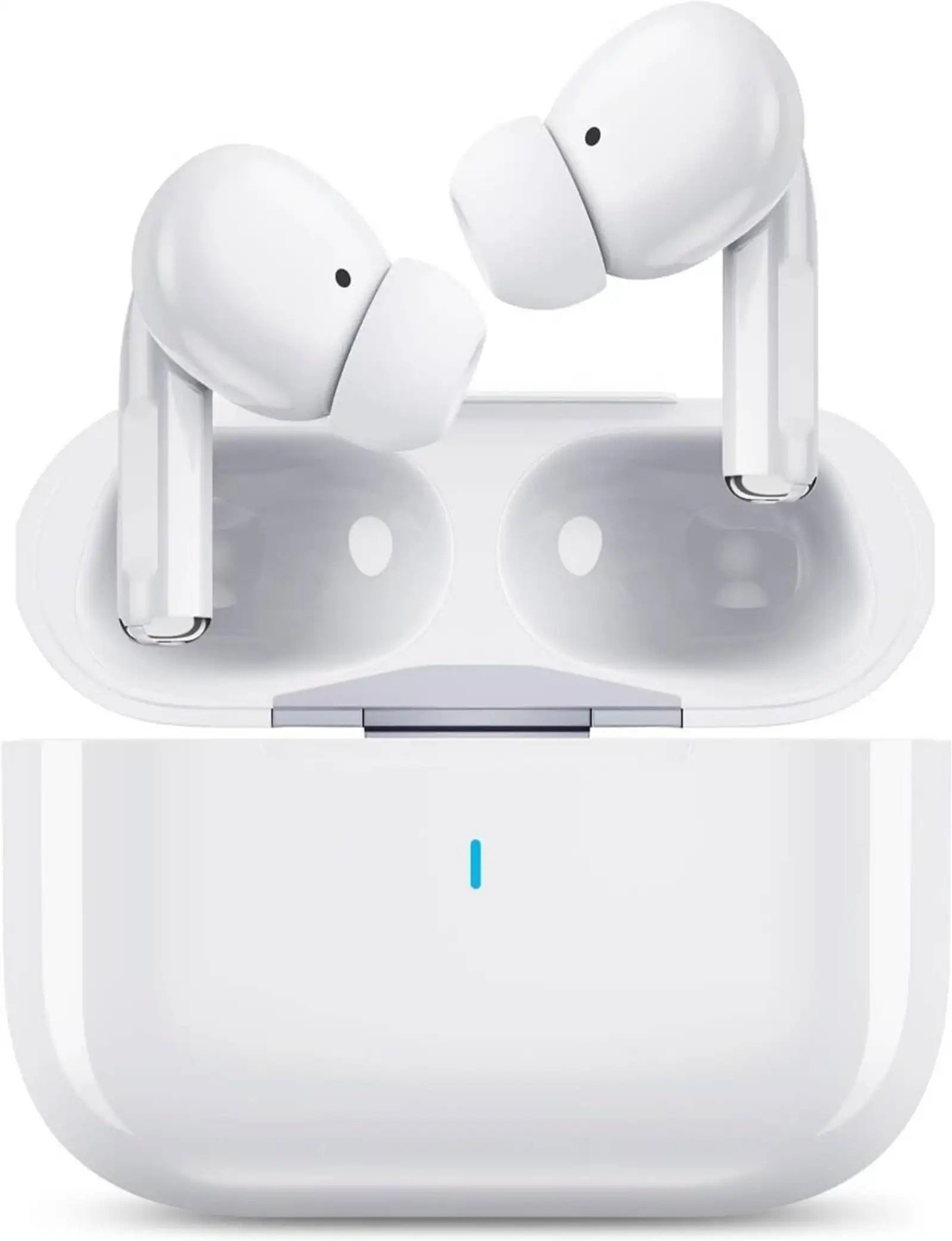 TWS Earbuds, 50H Playback, Quad Mic ENC, 40ms Gaming Mode Bluetooth Headset